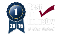 Best in Industry 5 Star Rated